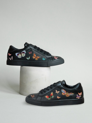 Butterflies Black Sneaker