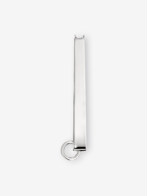 Vertigo Ice Tongs In Silver Plate By Christofle