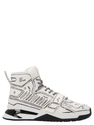 Balmain B-ball High-top Sneakers