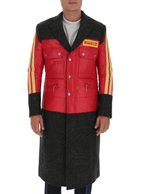 Junya Watanabe X Pirelli Contrast Panel Coat