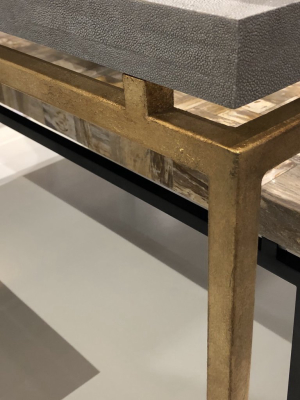 Benjamin Console Table Gold