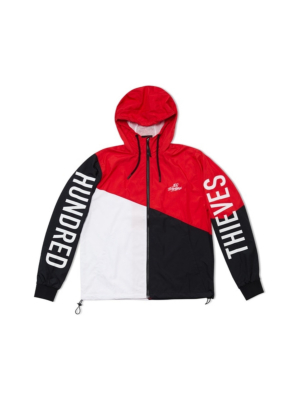 100 Thieves Tri-color Zip Windbreaker