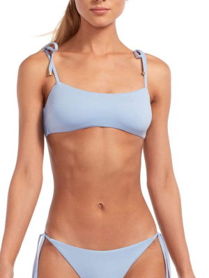 Vitamin A Ecolux Bella Celeste Bikini Top