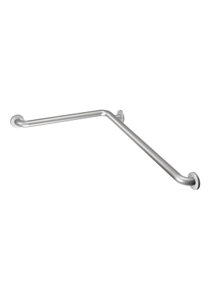 Moen 8994 36" X 24" X 1-1/2" L-shaped Grab Bar - Peened