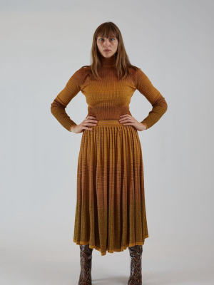 Billie Skirt Gold