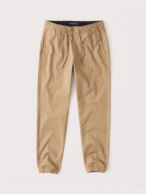 Sateen Joggers