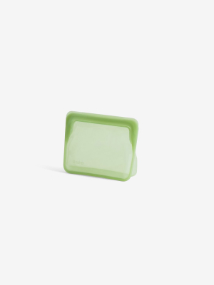 Stasher Silicone Stand-up Mini Compact - Rainbow Green