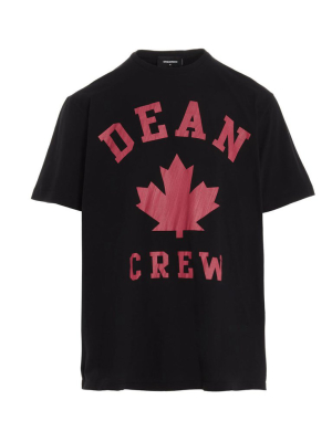 Dsquared2 Dean Crew Print T-shirt