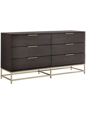 Rebel Dresser, Charcoal Grey