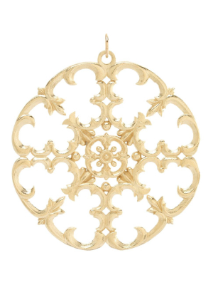 Large Filigree Charm