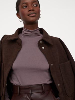 Turtleneck Top