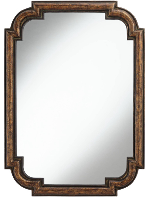 Uttermost Lindi 30" X 41 1/2" Bronze Wall Mirror