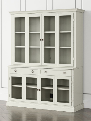 Cameo Vamelie 2-piece Entertainment Center With Glass Door