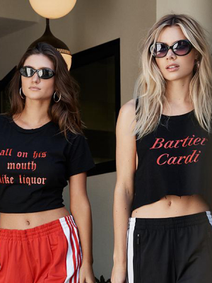 Bartier Carti [women's Crop Tank]