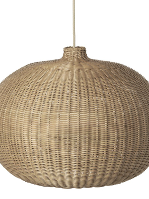 Braided Belly Lamp Shade