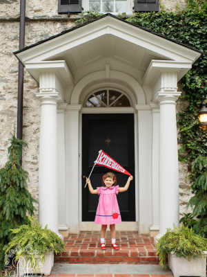 Back To School Pennant - Richmond Red Felt