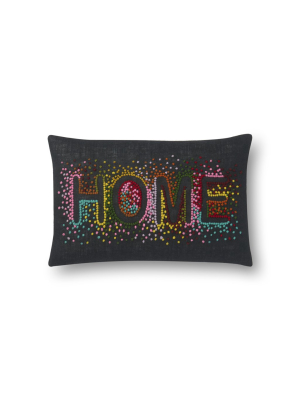 Black & Multi Pillow