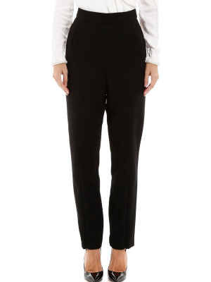 Self-portrait Crepe Straight-leg Trousers