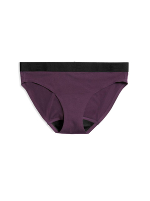 First Line Leakproof Bikini - Plum X=