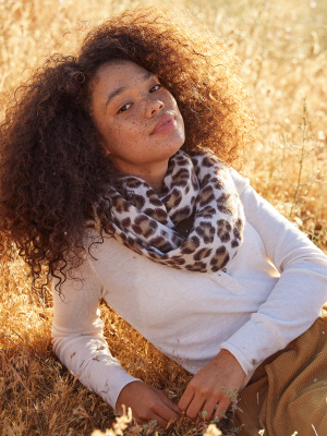 Aerie Leopard Scarf