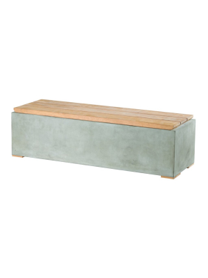 Millenia Lounge Side Table With Storage By Bd Outdoor