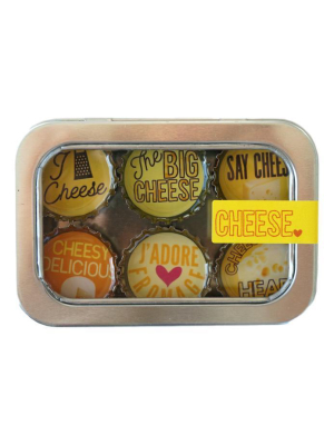 Magnet Set Of 6 - Cheese