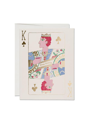 King Of Clubs Card