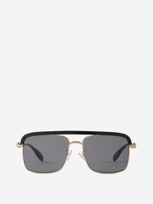 Alexander Mcqueen Eyewear Square Frame Sunglasses