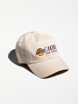 Mitchell & Ness Uo Exclusive Los Angeles Lakers Washed Baseball Hat