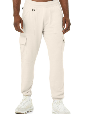 Highline Cargo Sweatpant - Bone