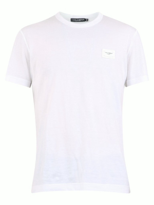 Dolce & Gabbana Logo Patch T-shirt