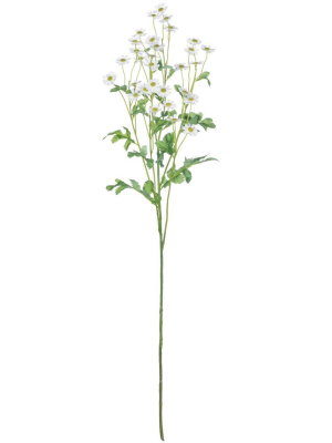 Sullivans Artificial Mini Daisy Spray 26"h White Flowers