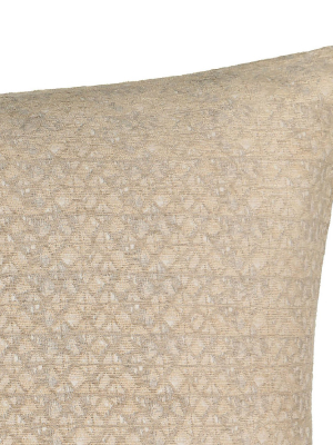 Waverly Volterra Euro Pillow Sham Tan