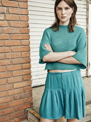 Febe Knit Top Emerald