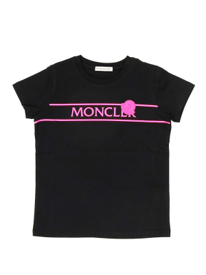 Moncler Enfant Logo Print T-shirt