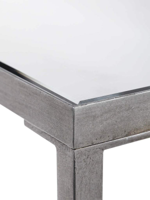 Hayley Console Table, Silver