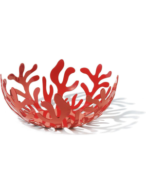 Alessi Mediterraneo Fruit Holder In Red