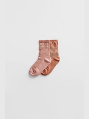 Two-pack Of Sparkly Socks