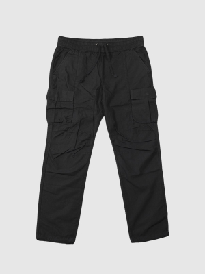 John Elliott: Sateen Cargo Pant [black]