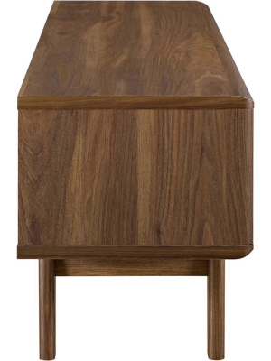 Encasa Tv Stand Walnut/white
