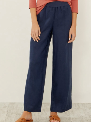 Linen Wide Leg Pant