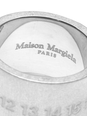 Maison Margiela Numbers Tire Ring - Palladio Burattato