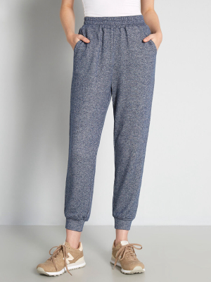 Optimistic Off-duty Joggers