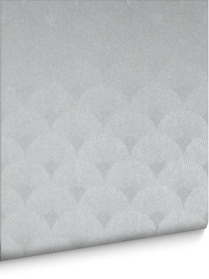 Fan Wallpaper In Silver From The Exclusives Collection By Graham & Brown