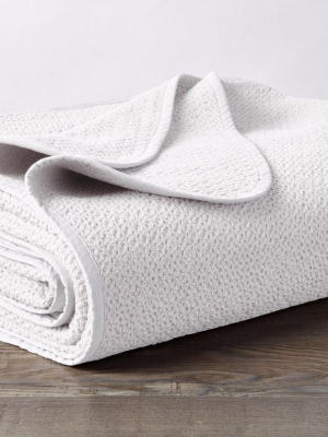 Honeycomb Blanket - White