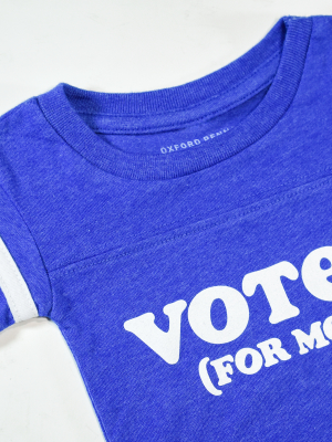 Vote For Me Baby Onesie • Kelle Hampton X Oxford Pennant