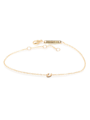 14k Itty Bitty Horseshoe Bracelet