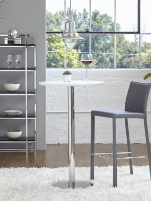 Hasina Bar + Counter Stools In Grey