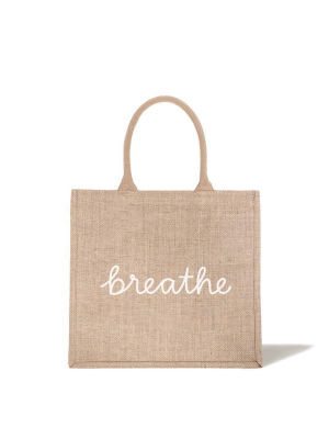 Shopping Tote - Breathe