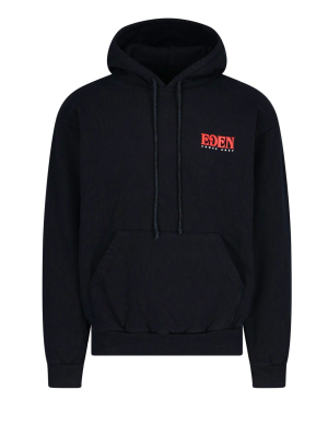 Eden Power Corp Logo Print Hoodie